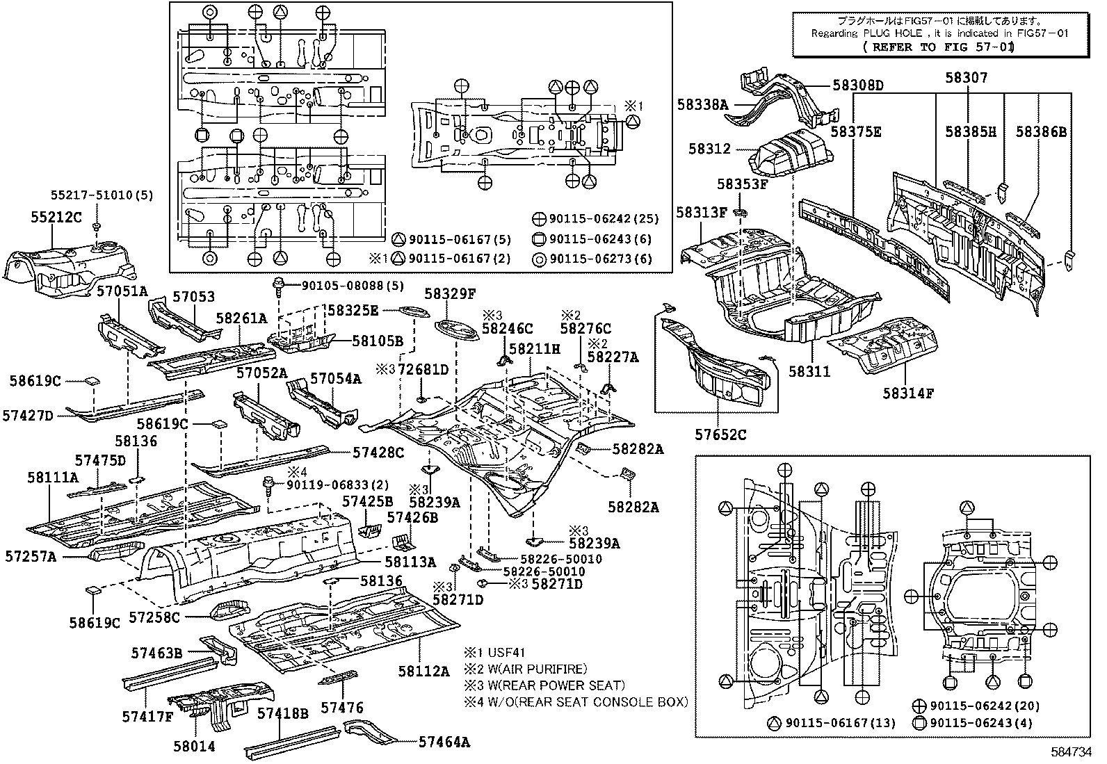 58307-50072 PANEL SUB-ASSY, BODY LOWER BACK product image