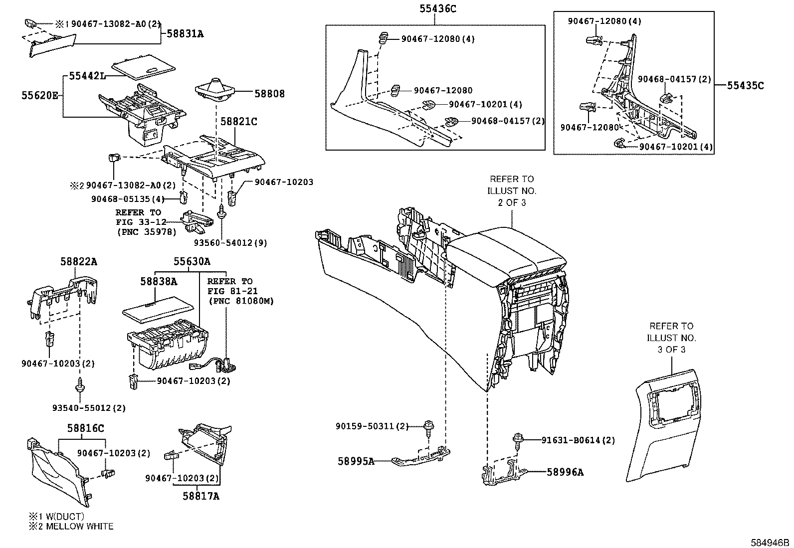 55442-60080 DOOR, INSTRUMENT PANEL product image