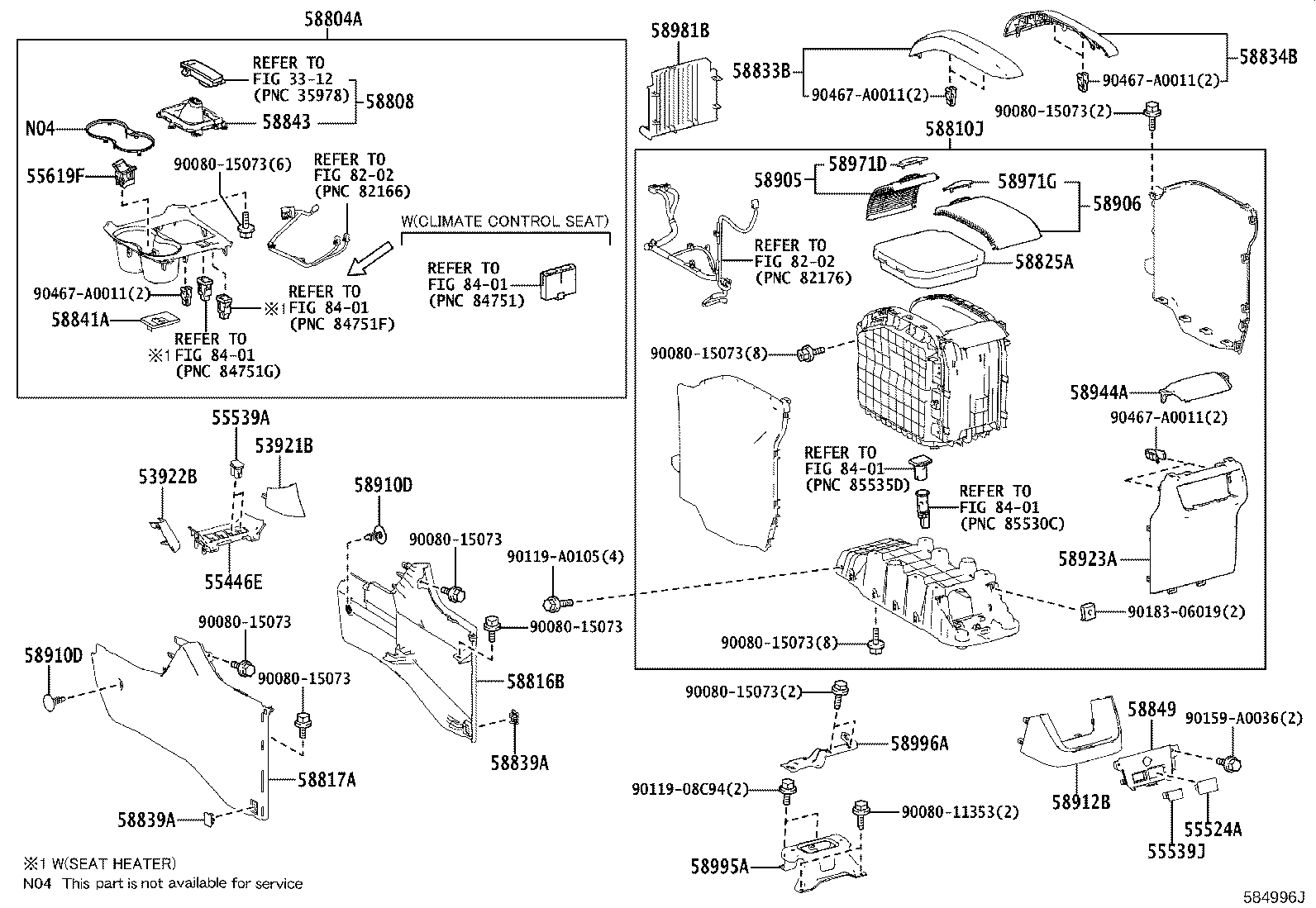 58808-0E021 COVER SUB-ASSY, SHIFTING HOLE product image