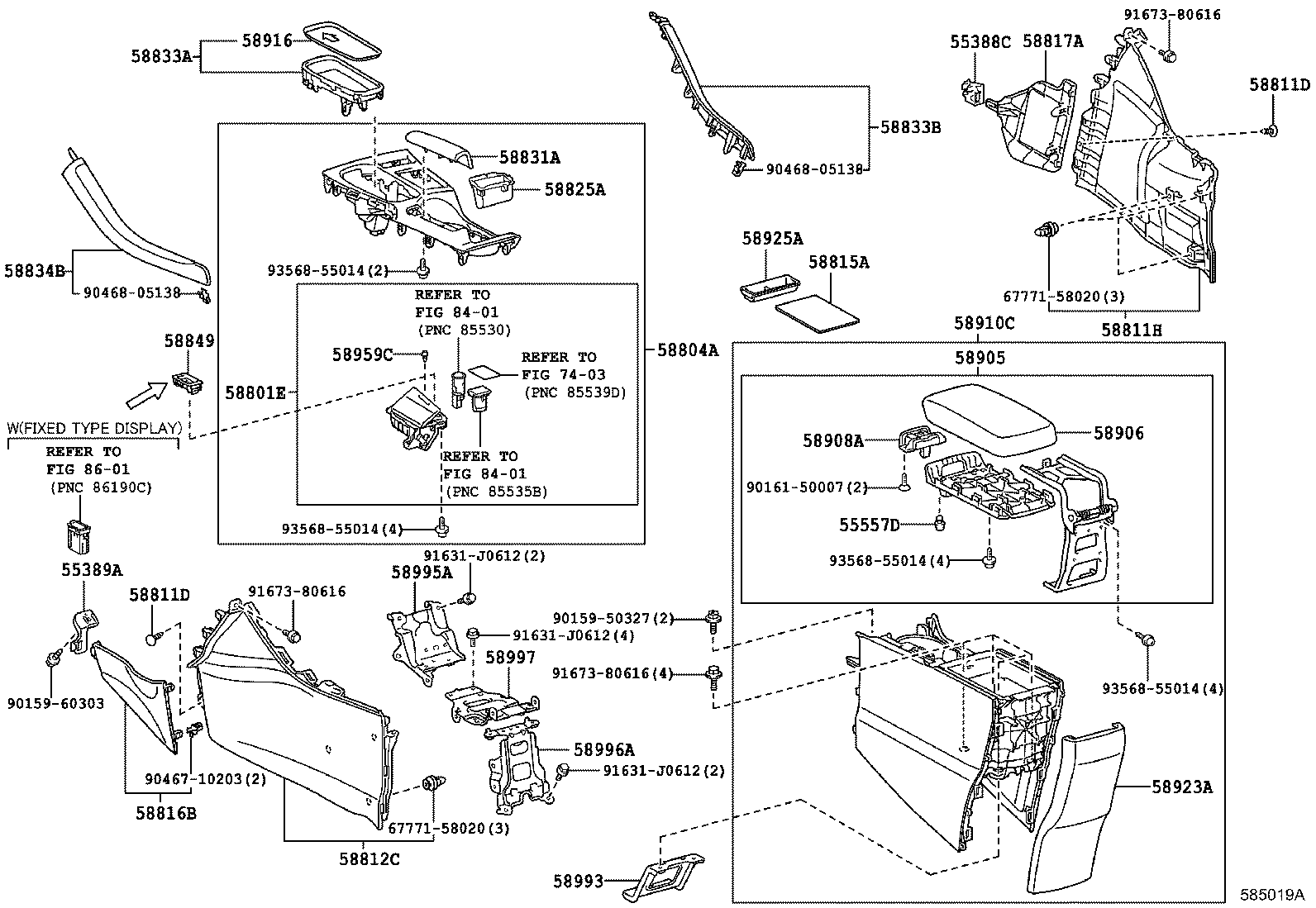 55539-76040 COVER, SPARE SWITCH HOLE product image