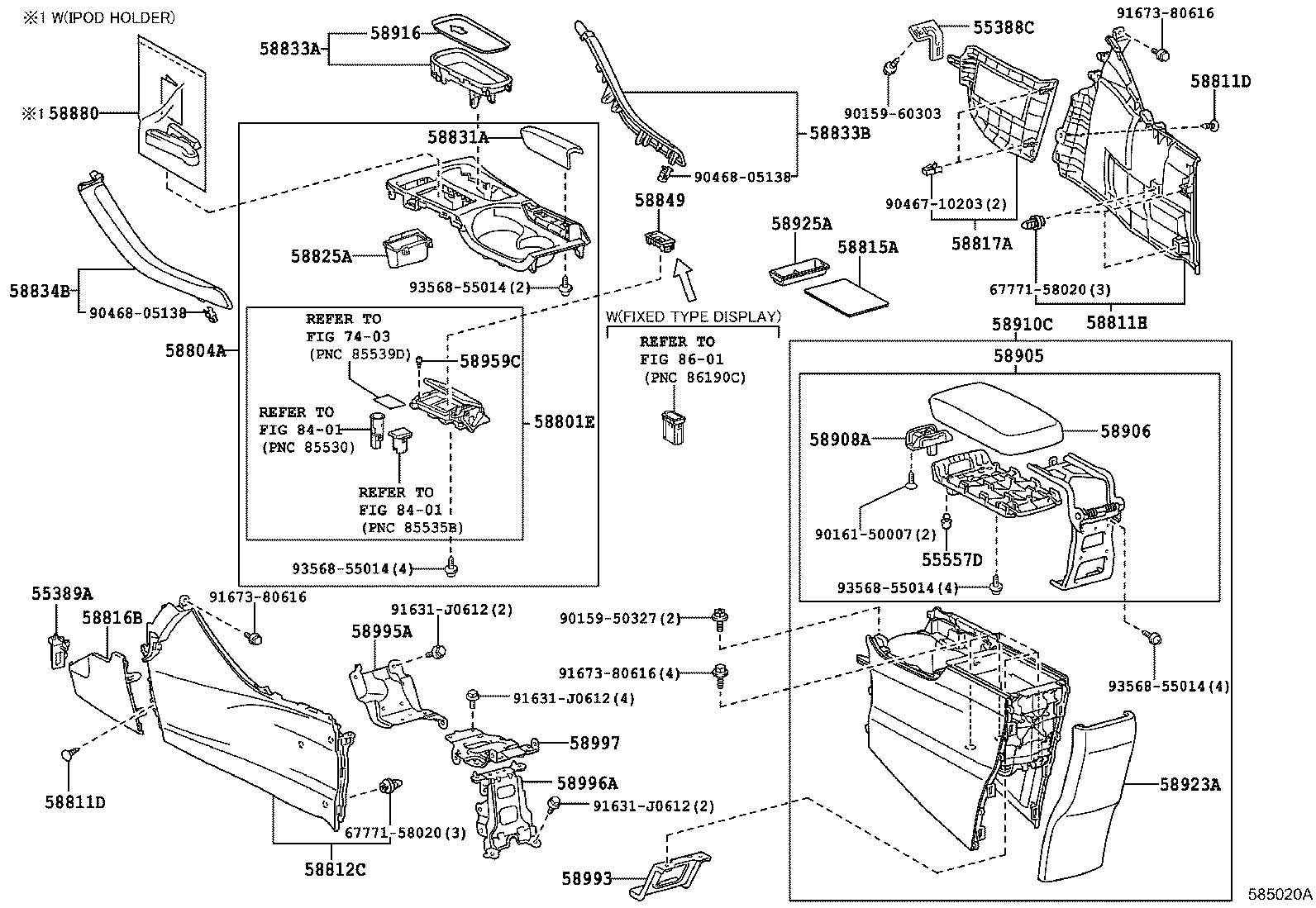 55539-76040 COVER, SPARE SWITCH HOLE product image
