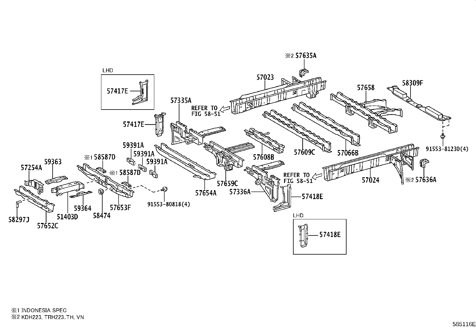 51470-26040 GUARD, PROPELLER SHAFT product image