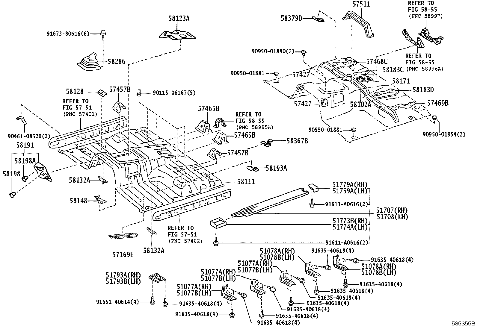 58111-60J30 PAN, FRONT FLOOR product image