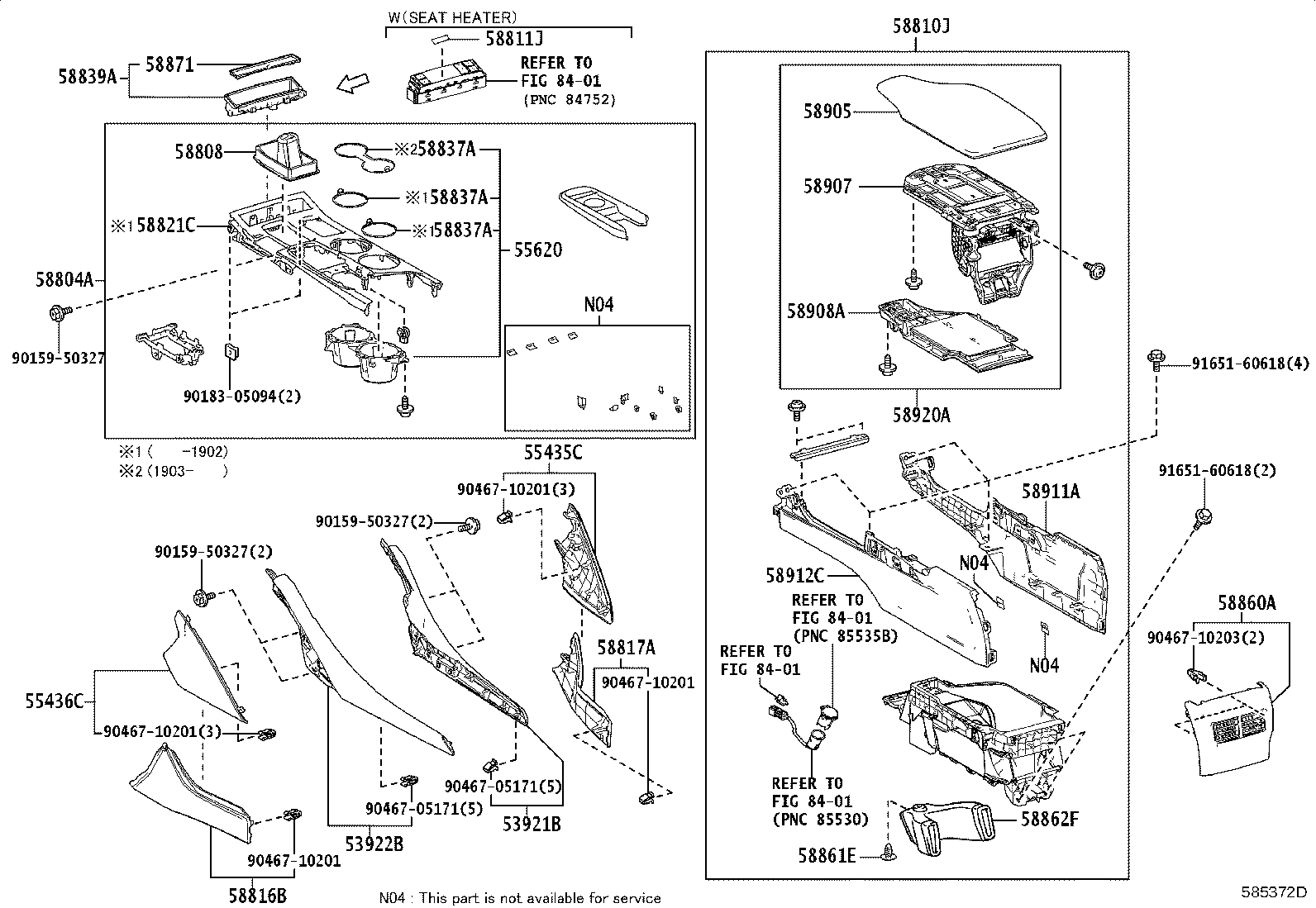 58808-24050-C9 COVER SUB-ASSY, SHIFTING HOLE product image