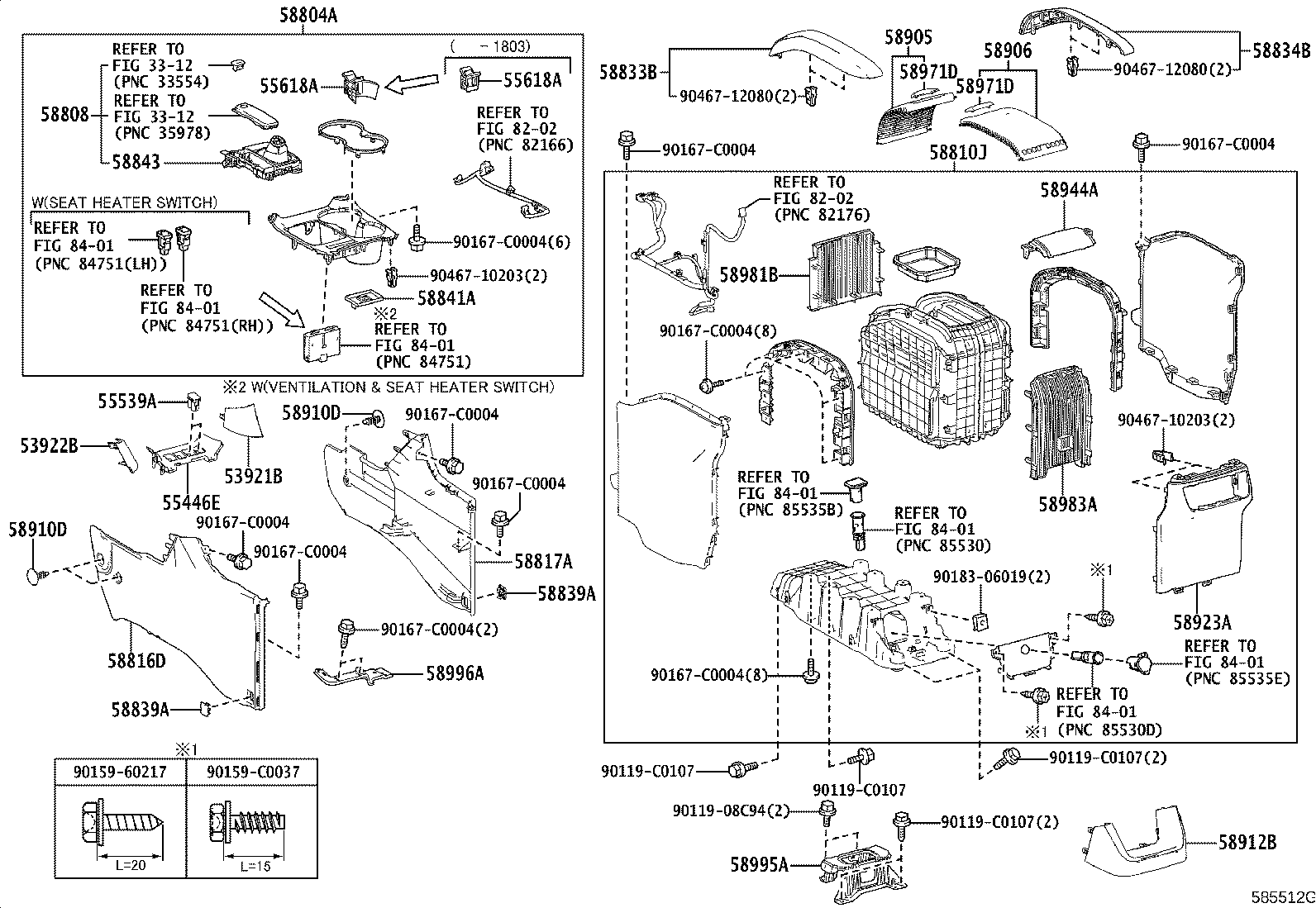 58808-0E040 COVER SUB-ASSY, SHIFTING HOLE product image