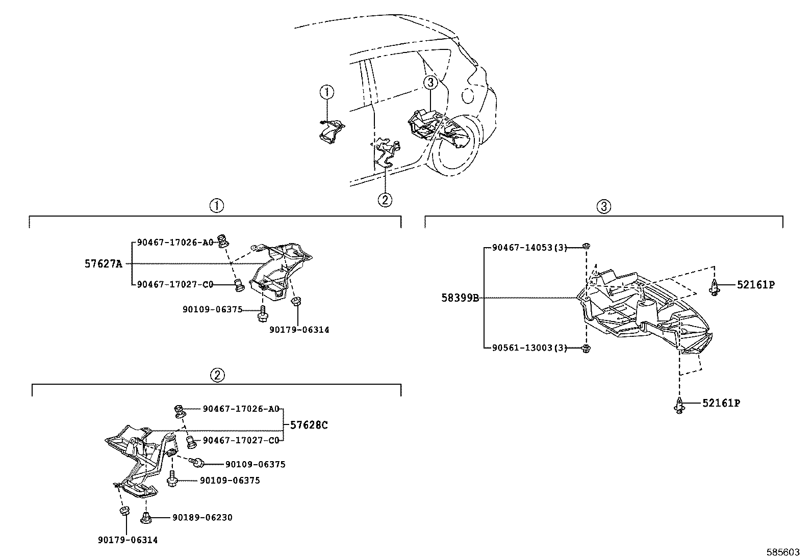 58311-12400 PAN, REAR FLOOR product image