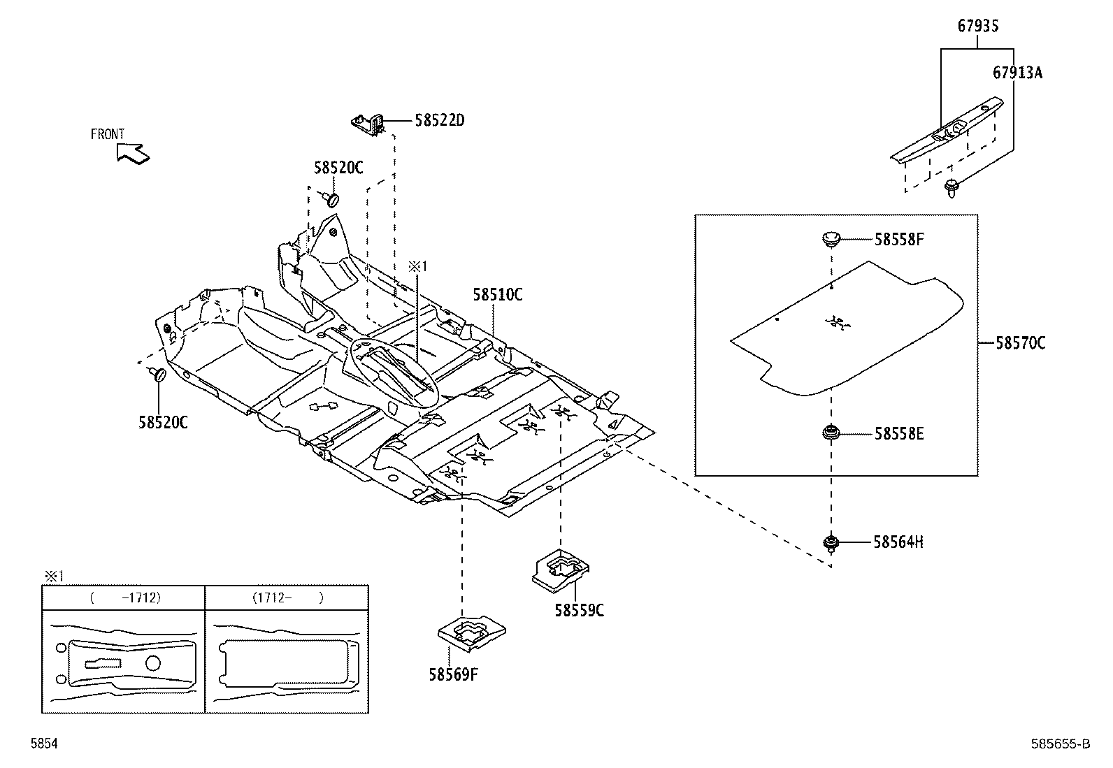 Thumbnail 5 for 58510-BZP40-C0