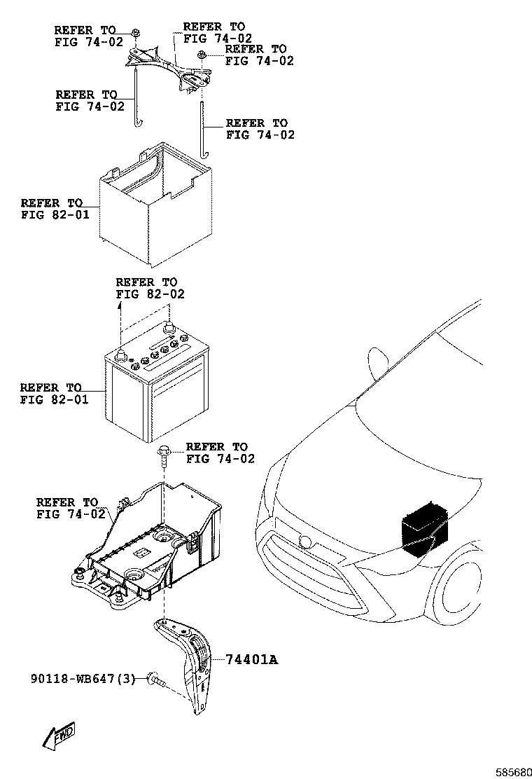 58307-WB001 PANEL SUB-ASSY, BODY LOWER BACK product image
