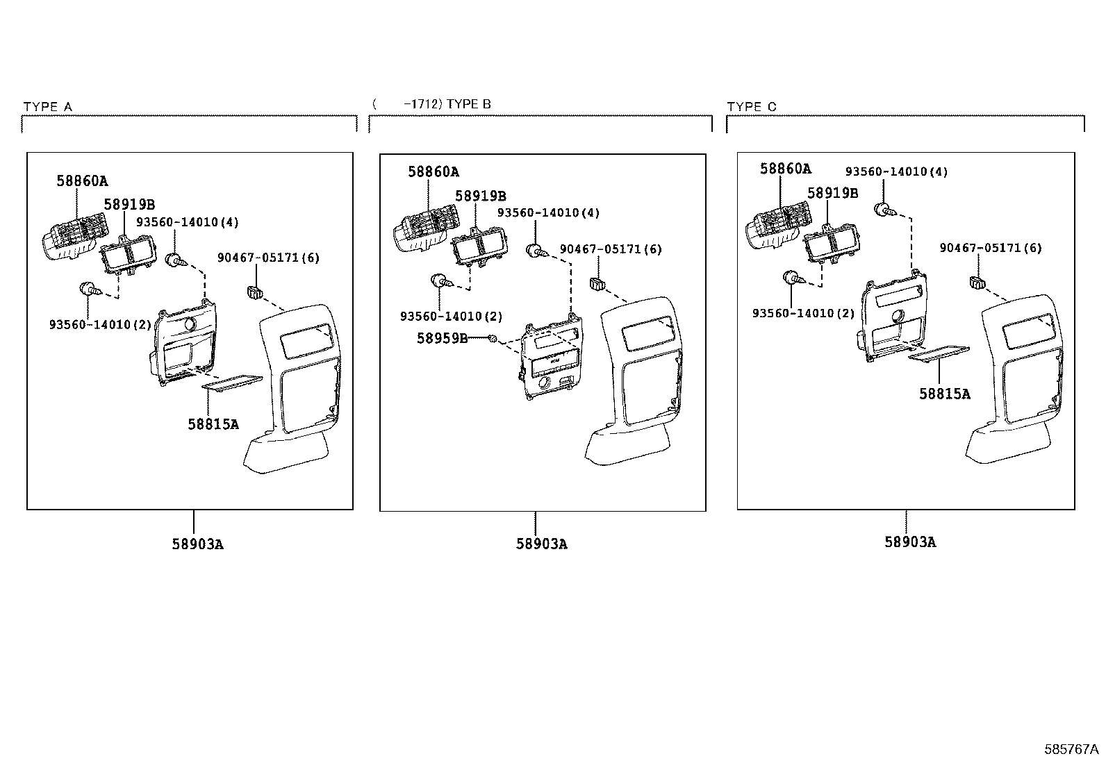 Thumbnail 3 for 58815-0E010