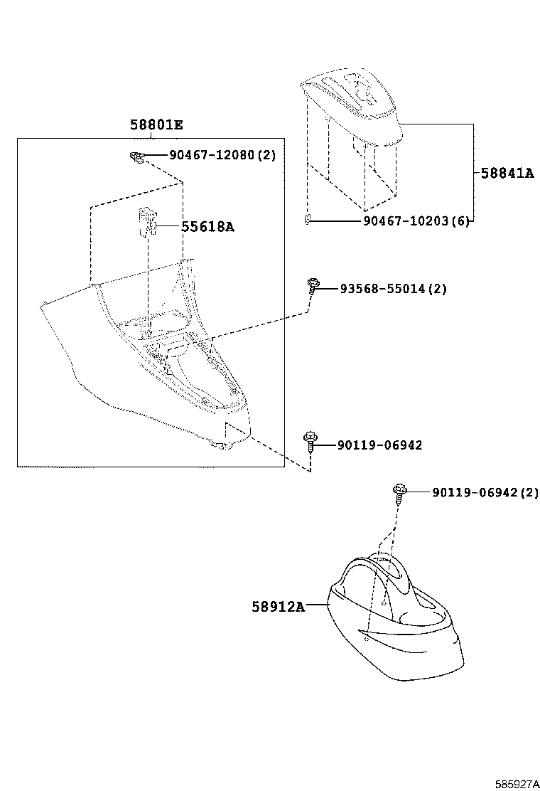58916-0D020 MAT, BOX BOTTOM product image
