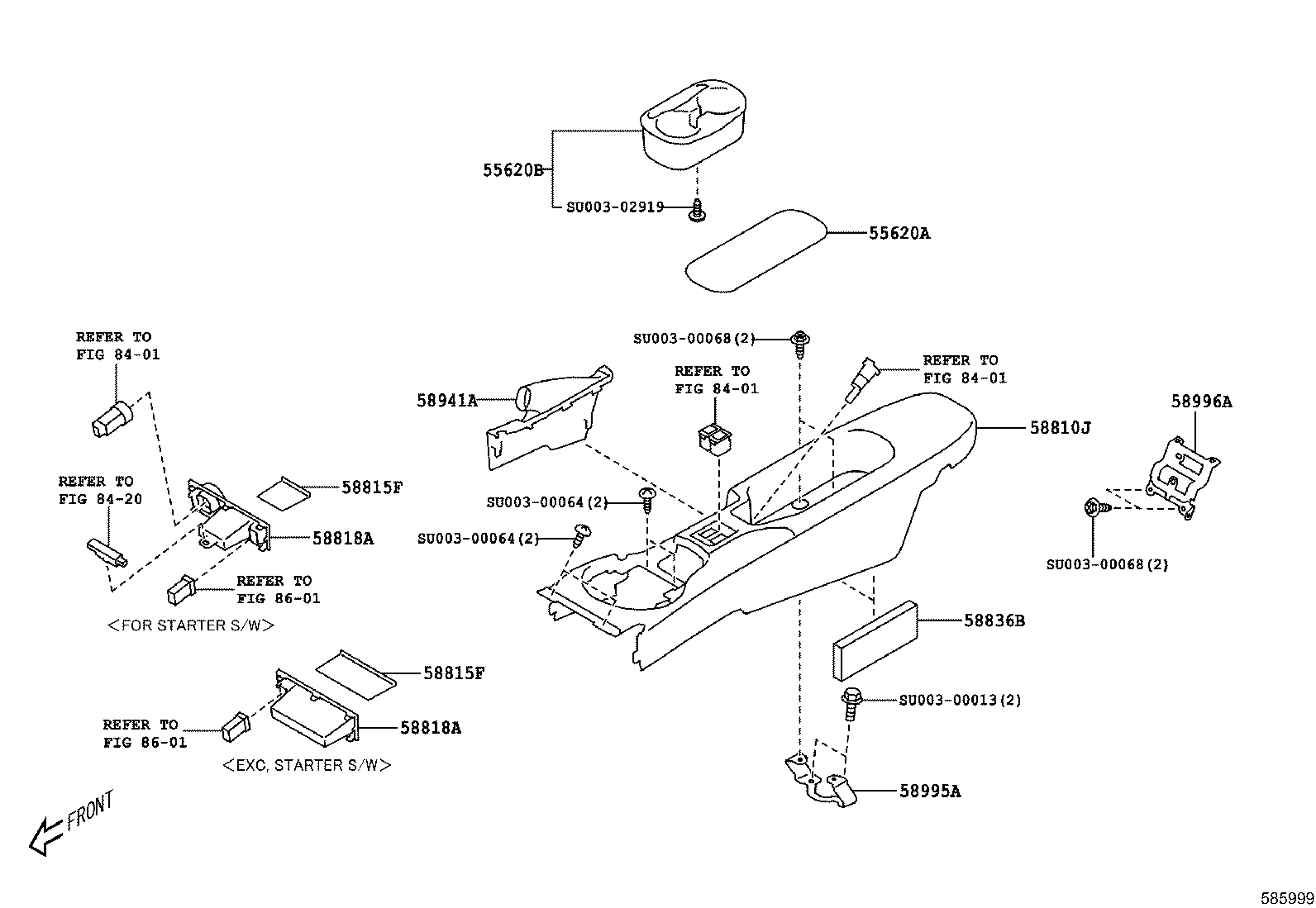 SU003-07375 COVER SUB-ASSY, SHIFTING HOLE product image