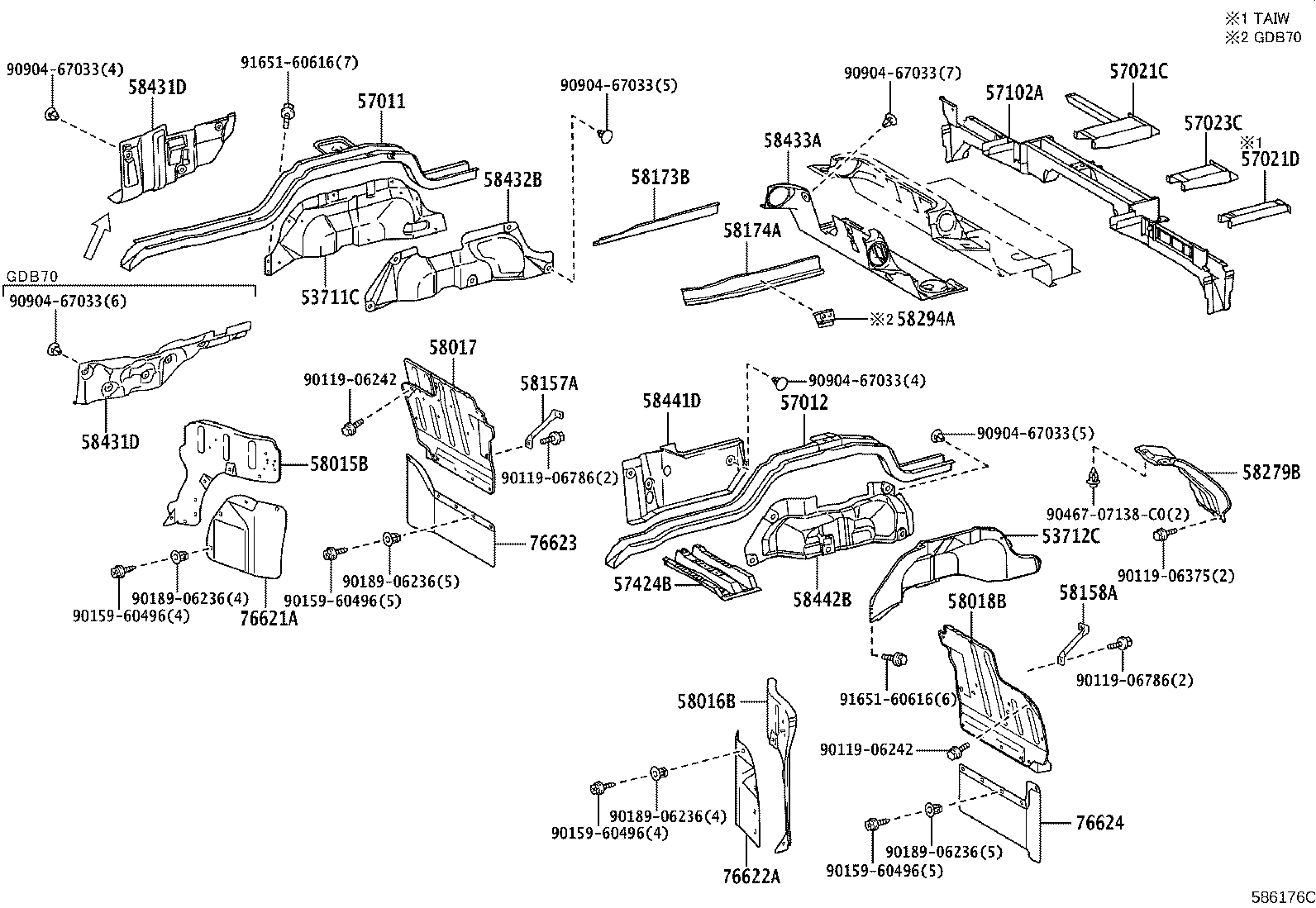 53711-V4010 APRON, FRONT FENDER, RH product image
