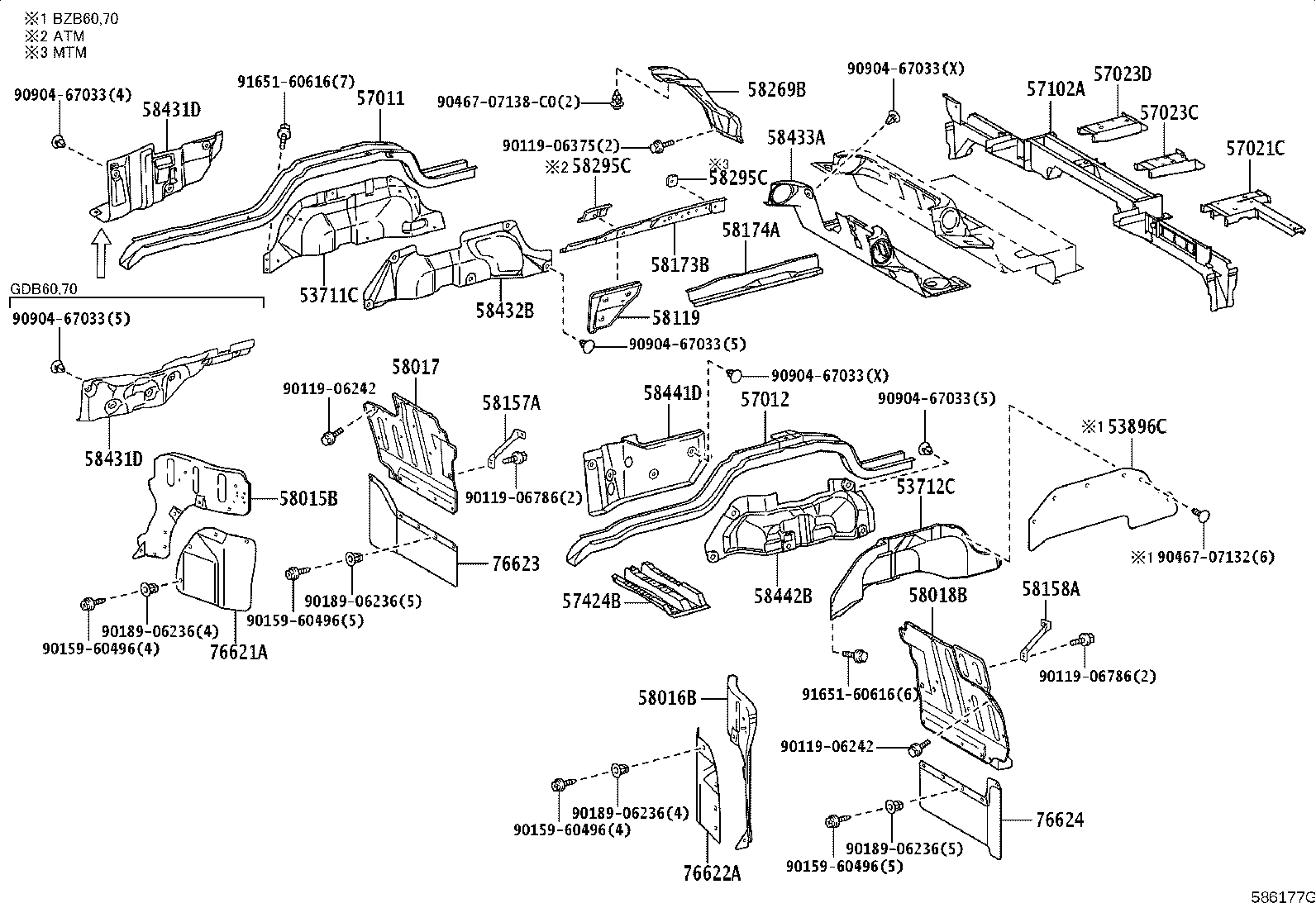 53711-V4010 APRON, FRONT FENDER, RH product image