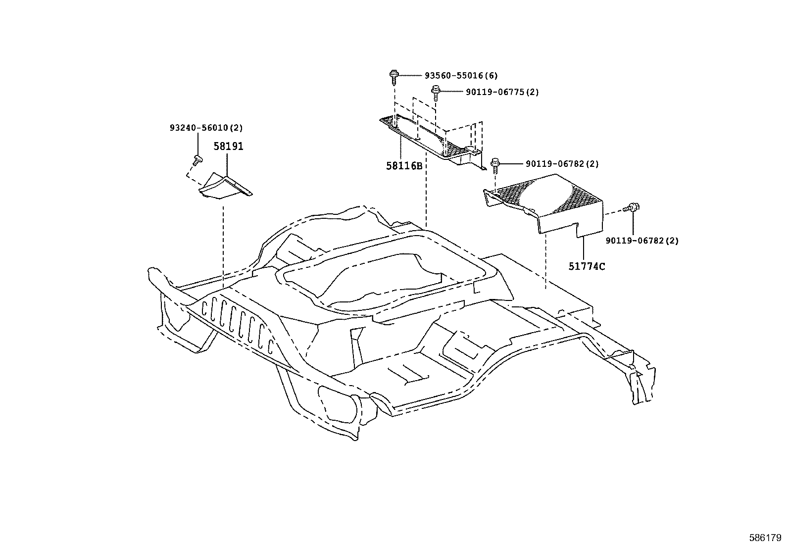 53875-V4010 Toyota Reference Part product image