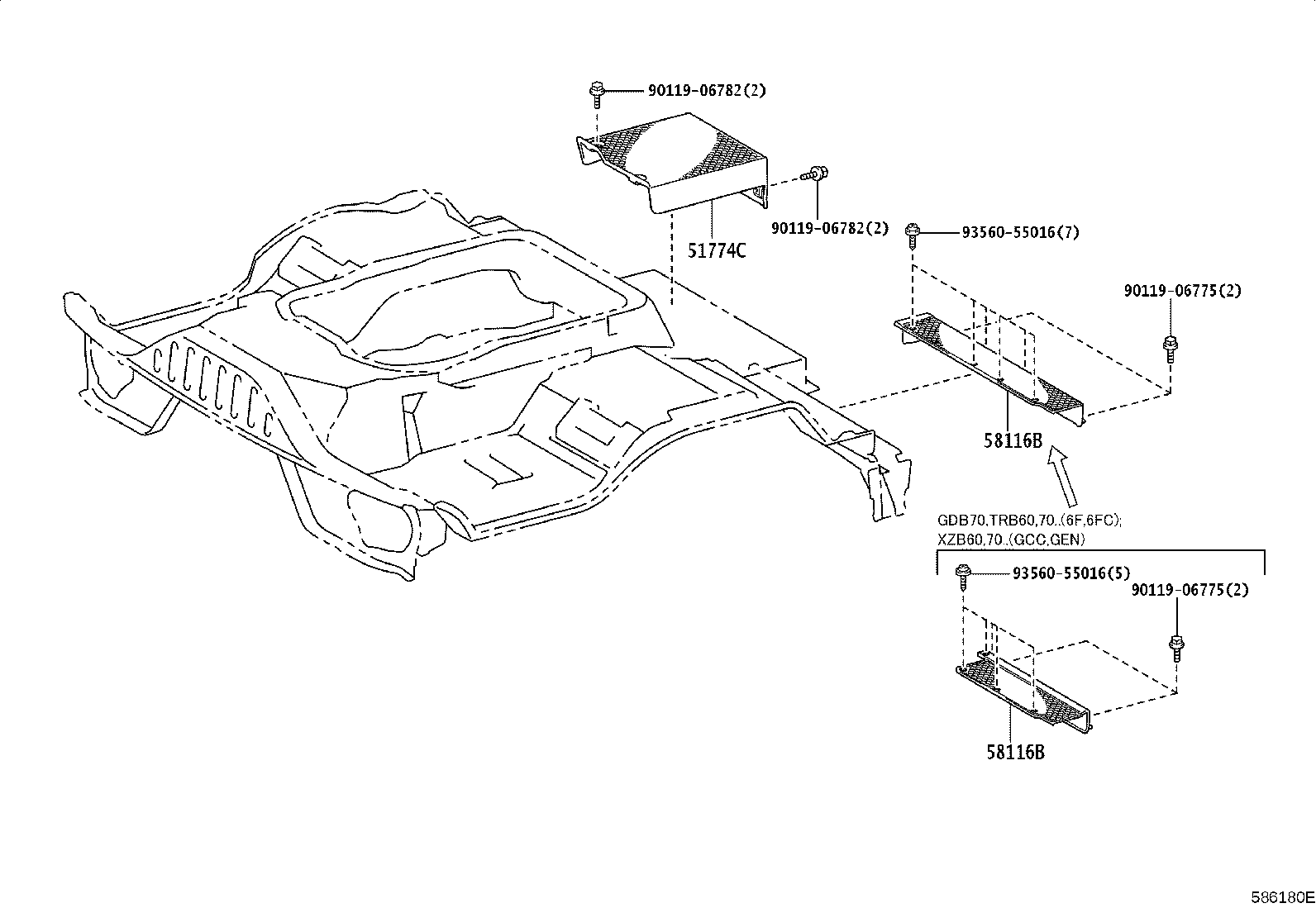 53711-V4010 APRON, FRONT FENDER, RH product image