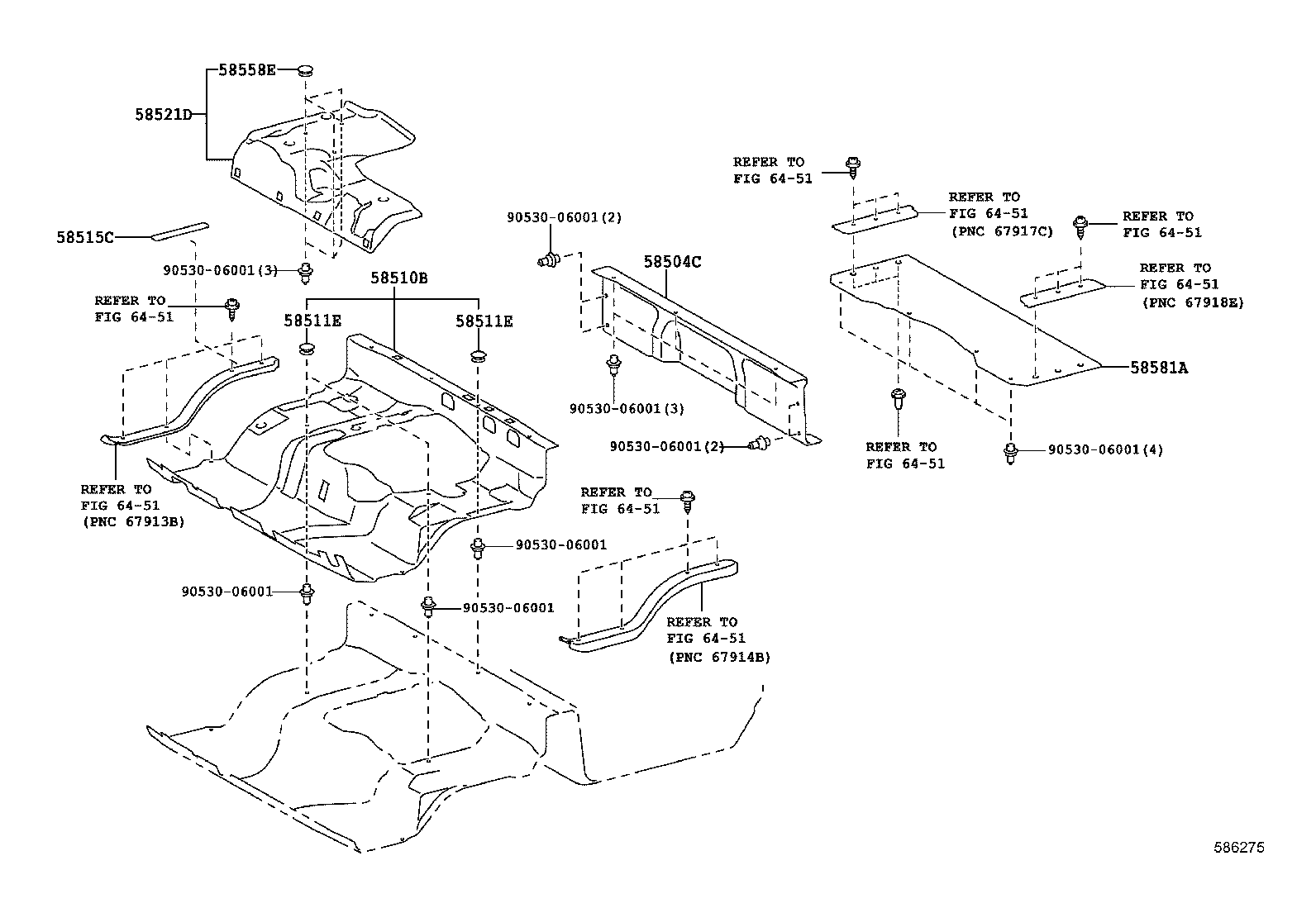 58510-37R11-B0 MAT, FRONT FLOOR, FRONT product image