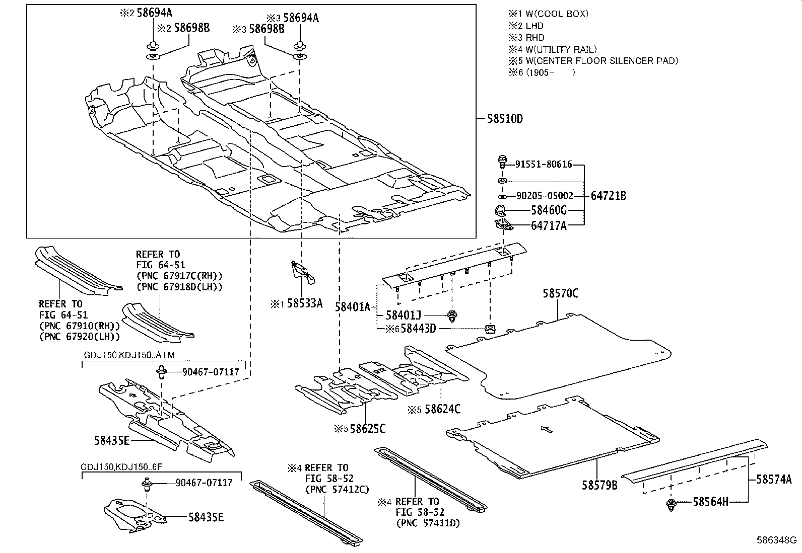 58401-60041-C0 BOARD SUB-ASSY, DECK, NO.1 product image