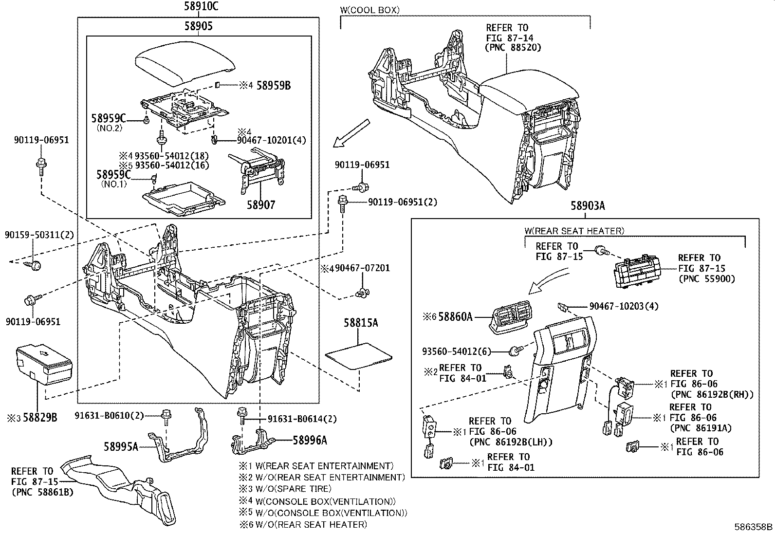 55620-60360 HOLDER ASSY, INSTRUMENT PANEL CUP product image