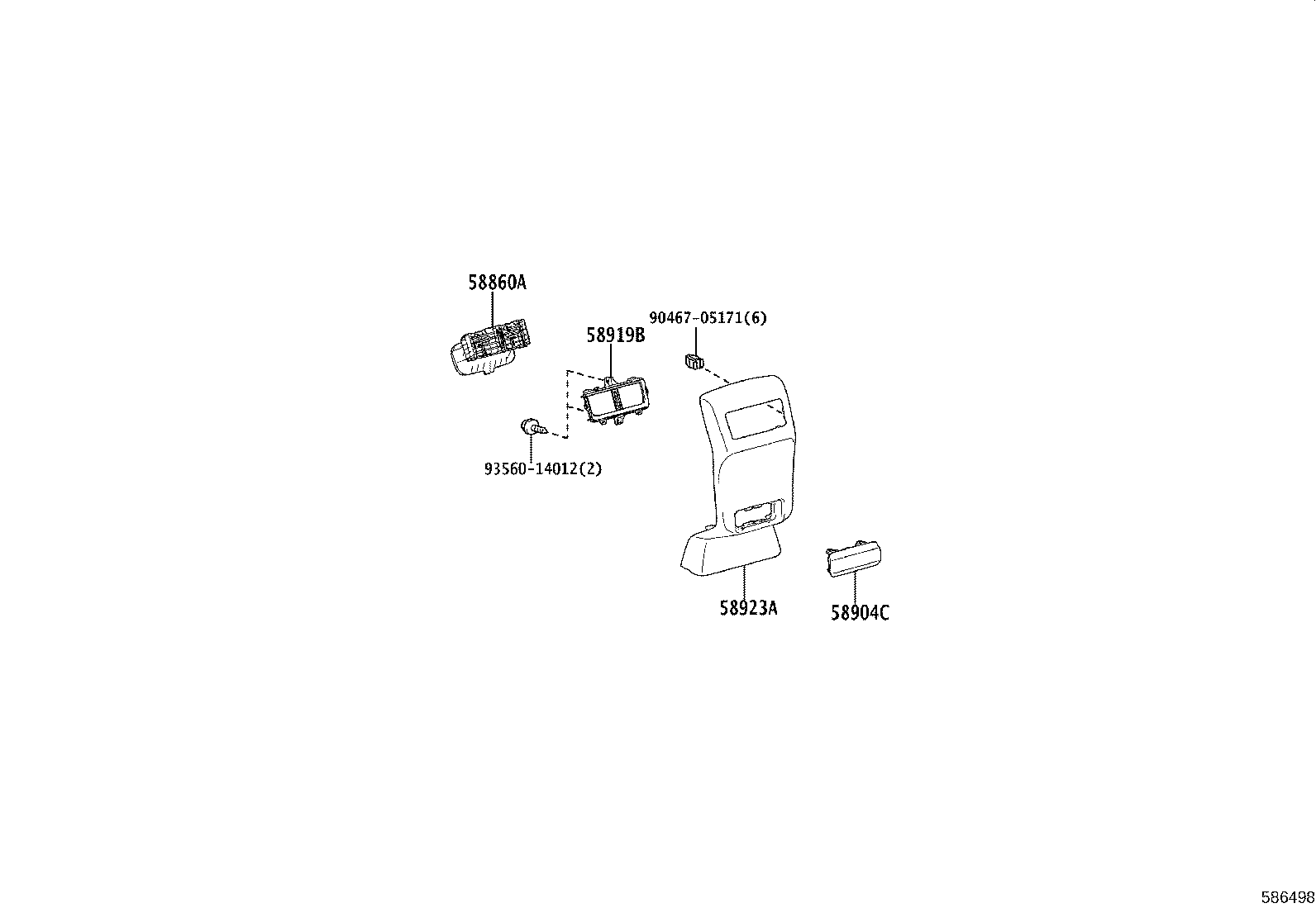 55431-48030-B0 PANEL, INSTRUMENT PANEL FINISH, LOWER NO.2 product image