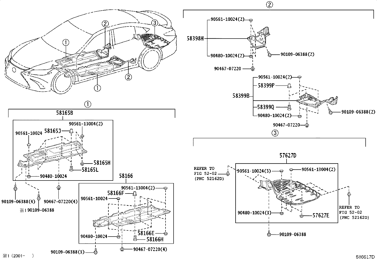 58301-33903 PANEL SUB-ASSY, REAR FLOOR product image