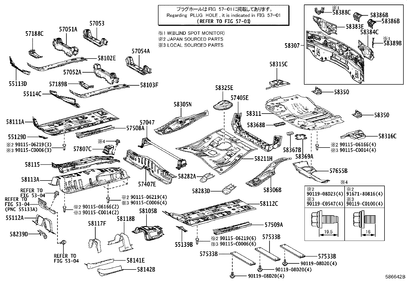 58307-F4060 PANEL SUB-ASSY, BODY LOWER BACK product image
