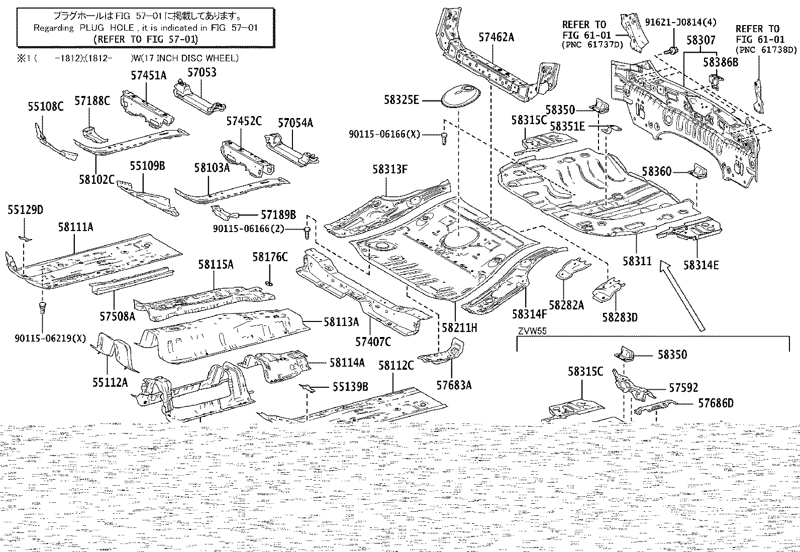 55112-47040 PANEL, DASH, NO.2 product image