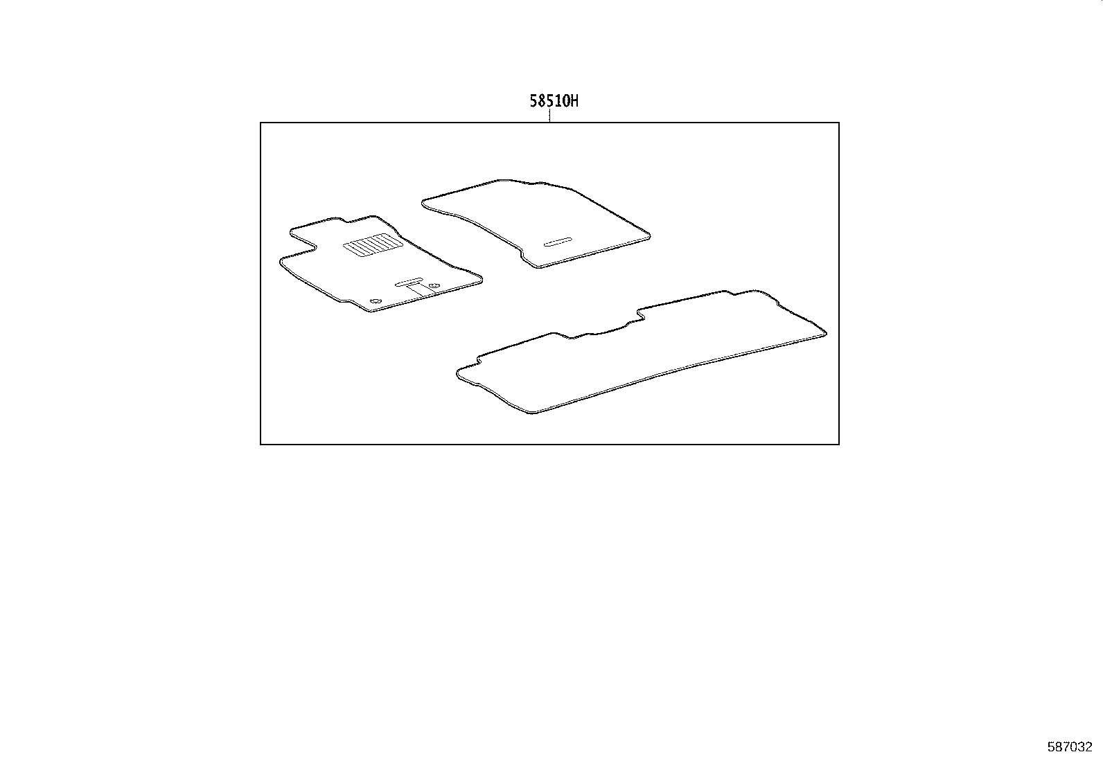 58561-02410 SILENCER, FRONT FLOOR, NO.1 product image