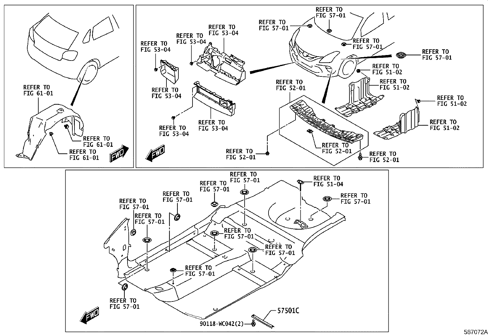 57466-WC001 BRACKET, FRONT SEAT, INSIDE LH product image