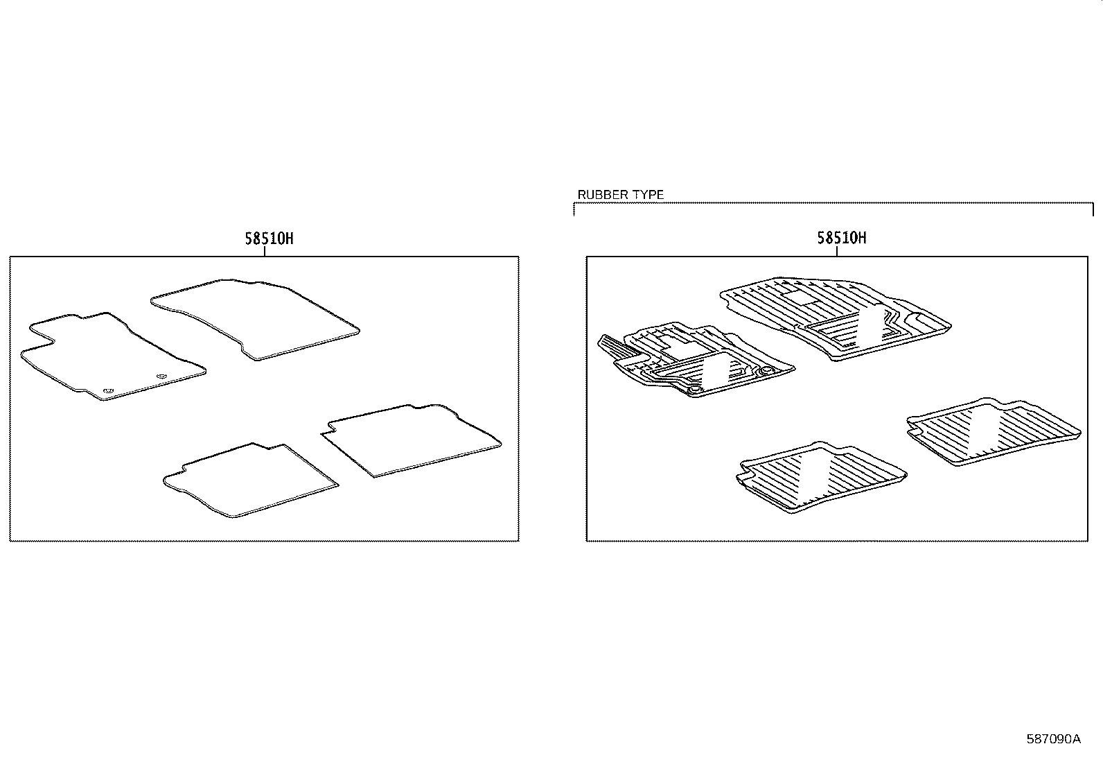 58511-02230 MAT, FLOOR, FRONT product image