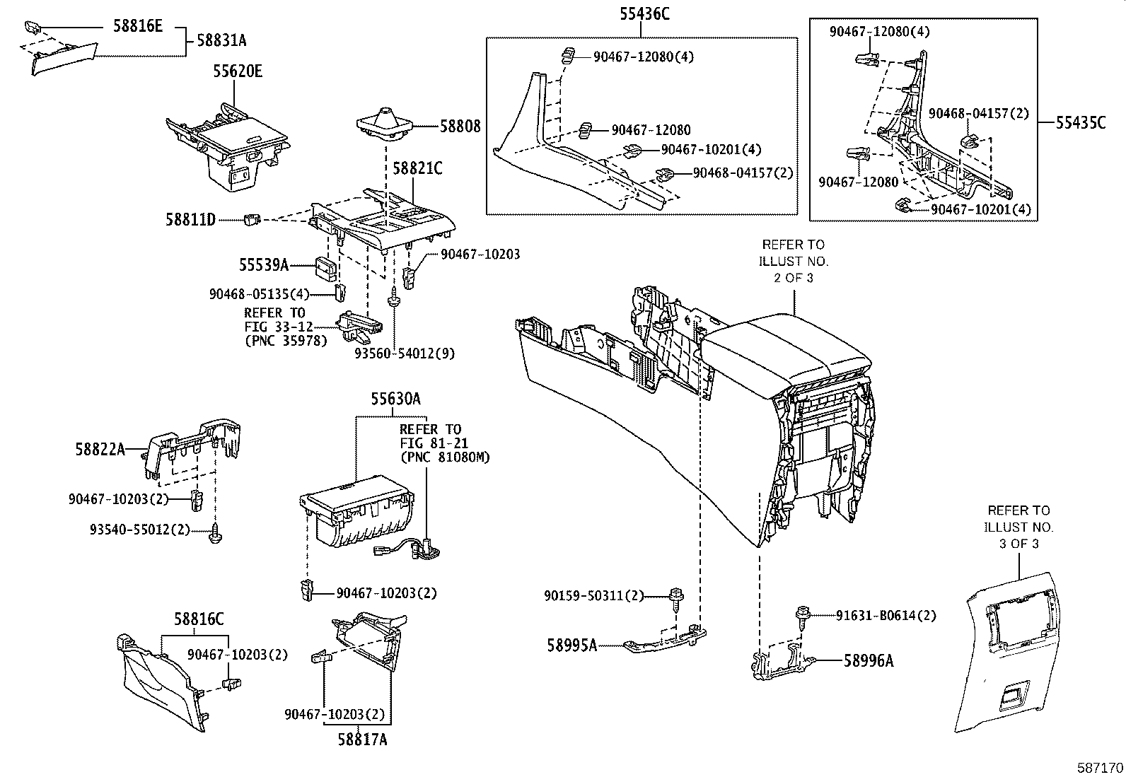 58808-60401 COVER SUB-ASSY, SHIFTING HOLE product image