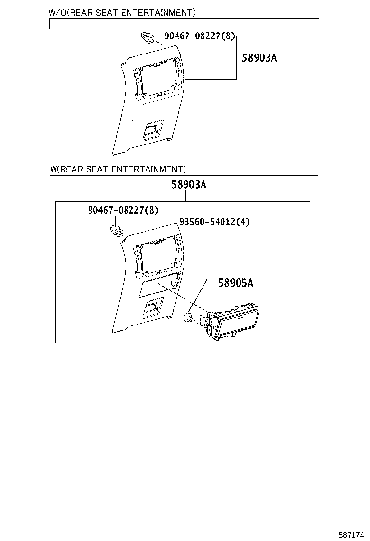 58808-60401 COVER SUB-ASSY, SHIFTING HOLE product image