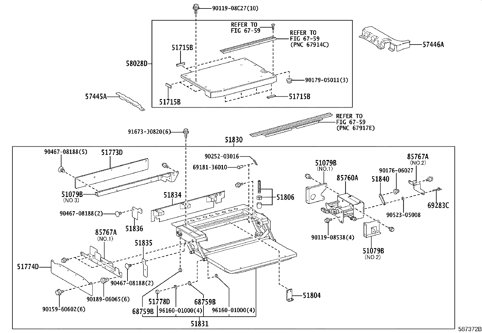 65604-36010 PANEL, REAR FLOOR SIDE, REAR LH product image
