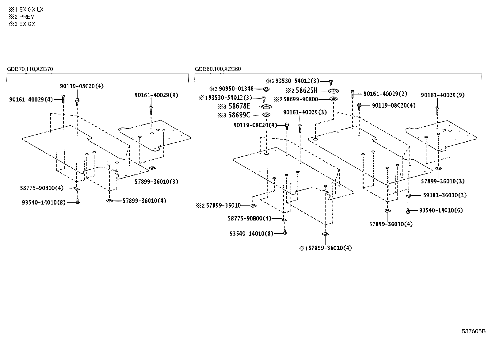 65604-36010 PANEL, REAR FLOOR SIDE, REAR LH product image