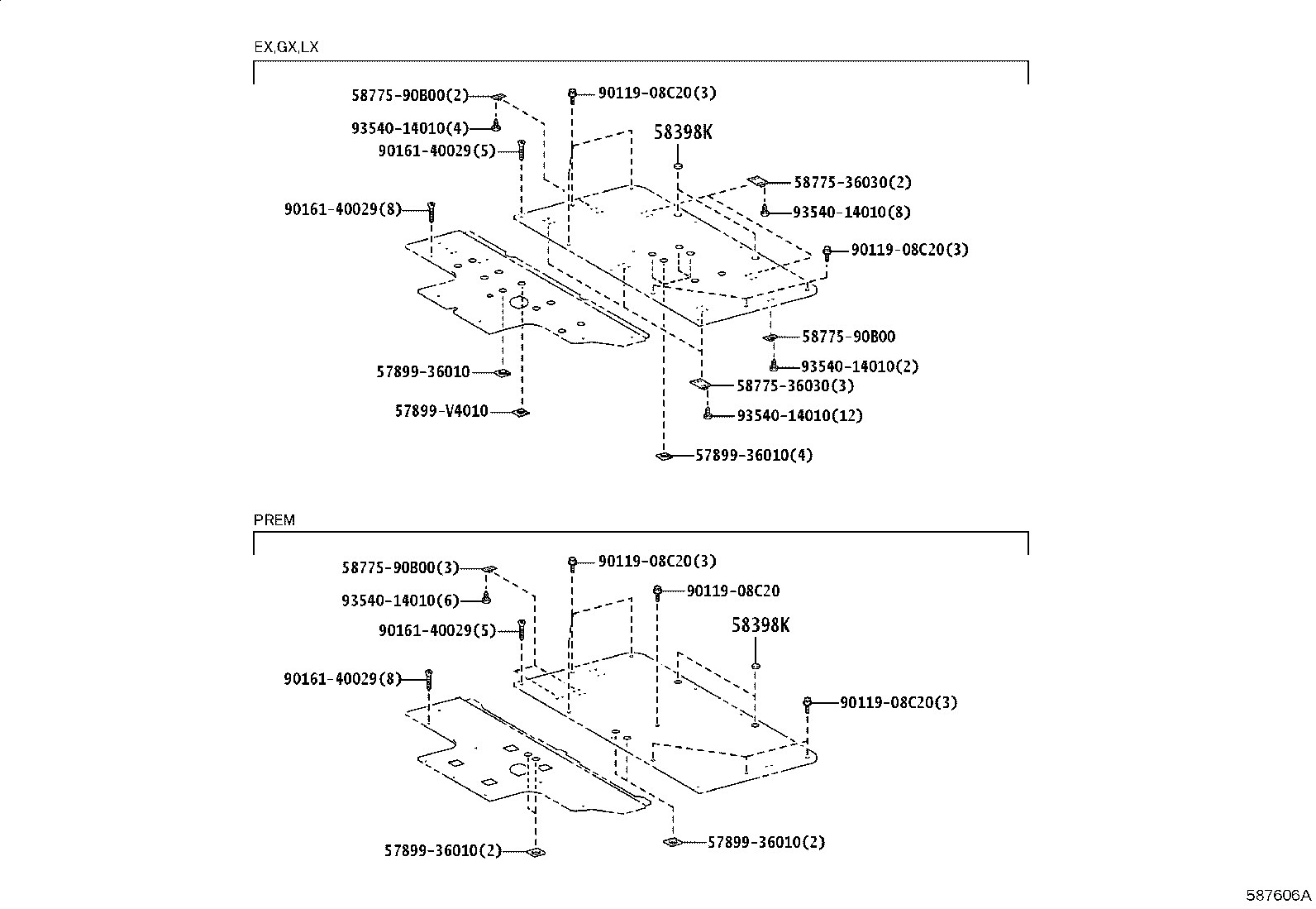 65604-36010 PANEL, REAR FLOOR SIDE, REAR LH product image