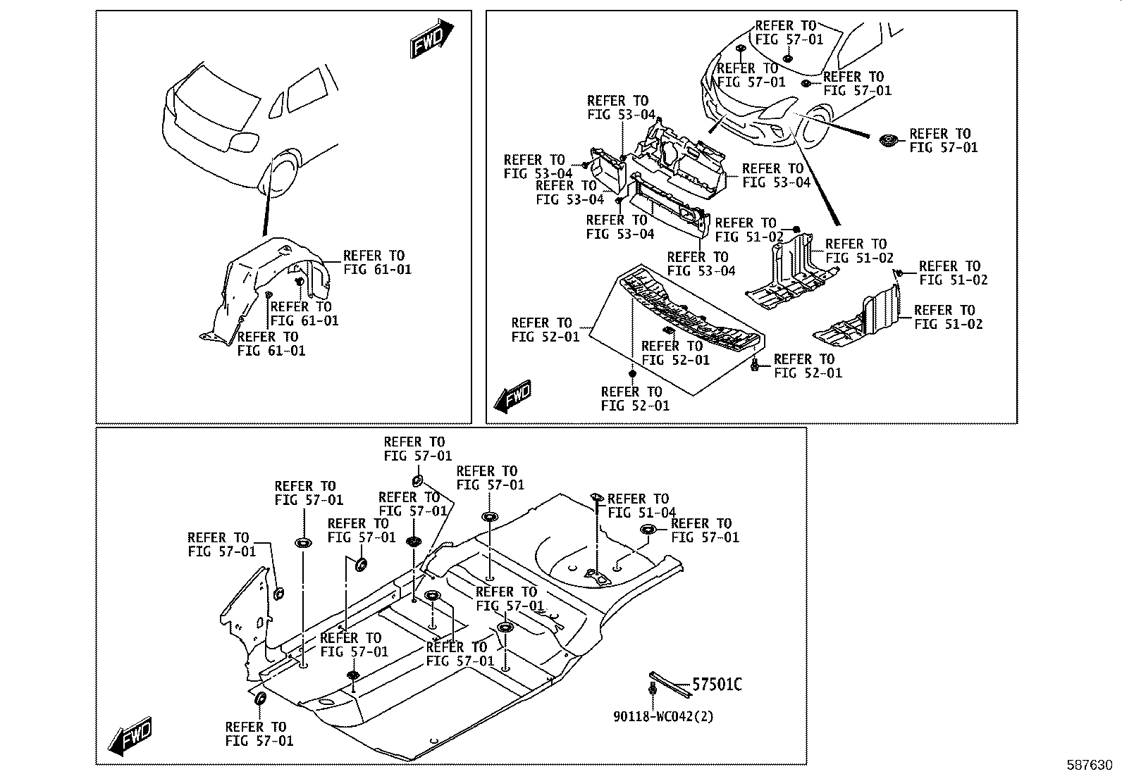 58307-WC002 PANEL SUB-ASSY, BODY LOWER BACK product image