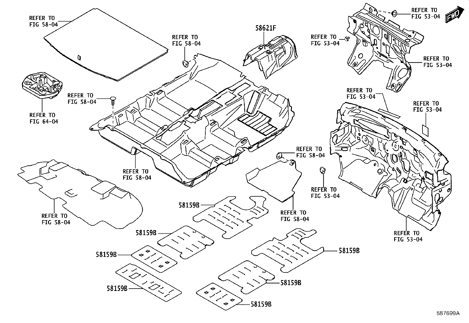 57803-WC001 Toyota Reference Part product image