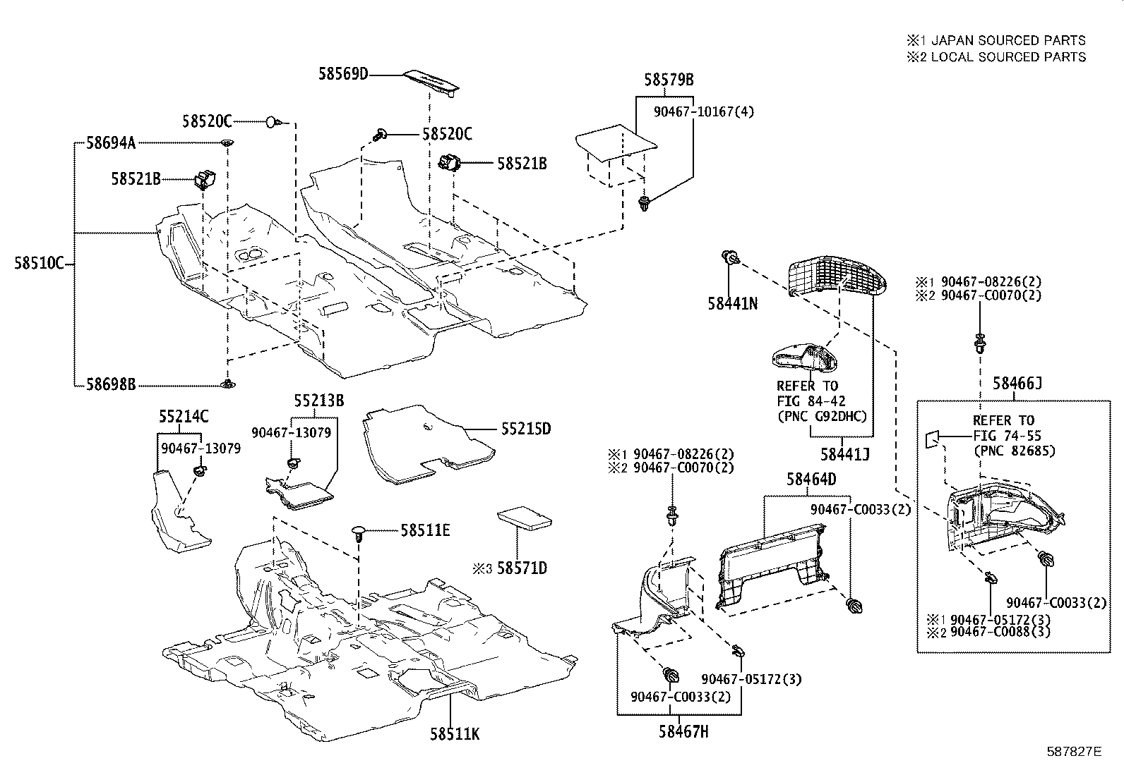 58511-0R150 MAT, FLOOR, NO.1 product image