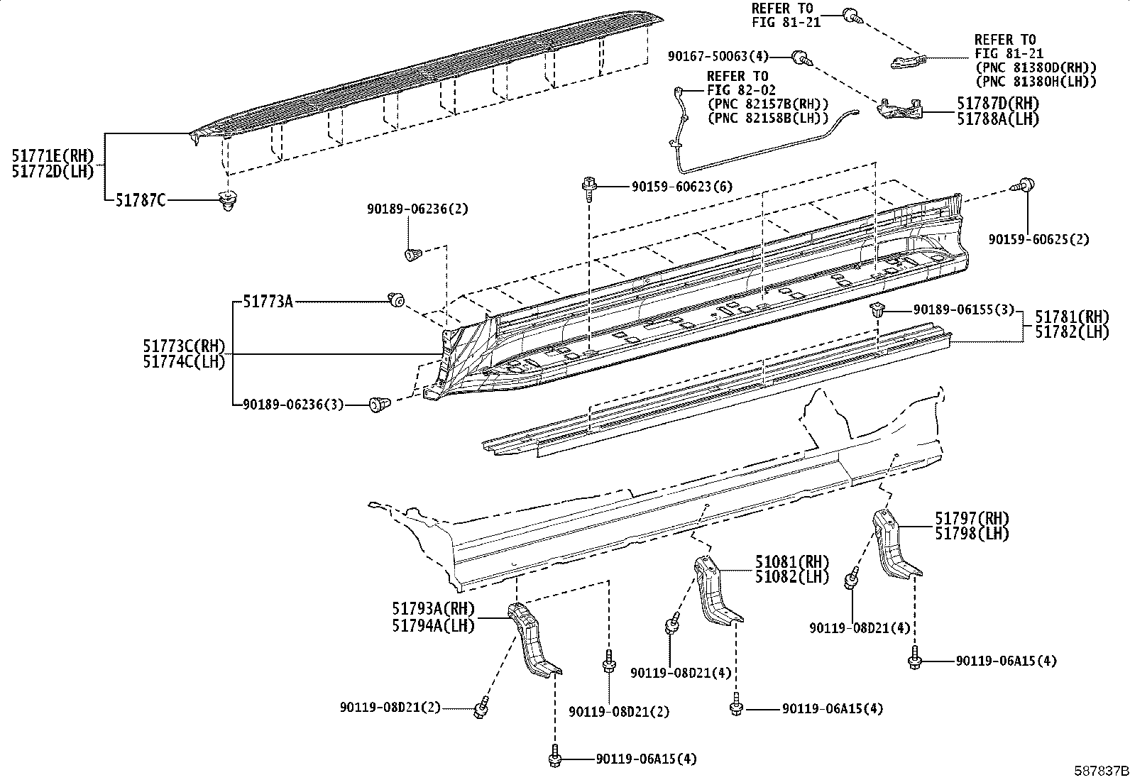 51701-60280-A1 COVER, STEP PLATE, RH product image