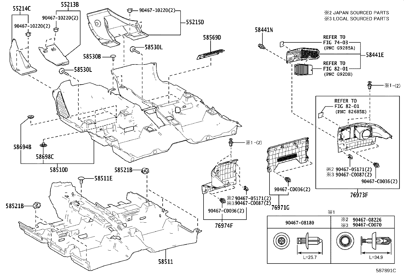 58511-F4071 MAT, FLOOR, FRONT product image