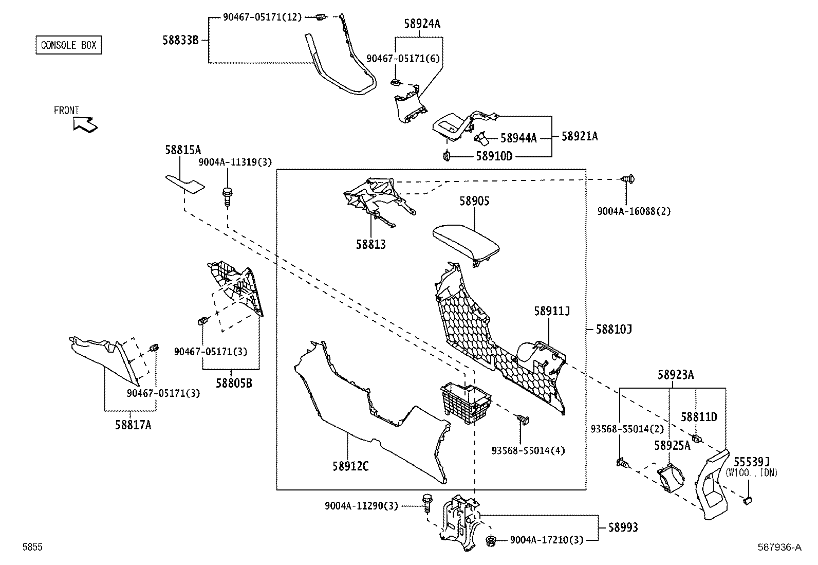 Thumbnail 4 for 58804-BZ150
