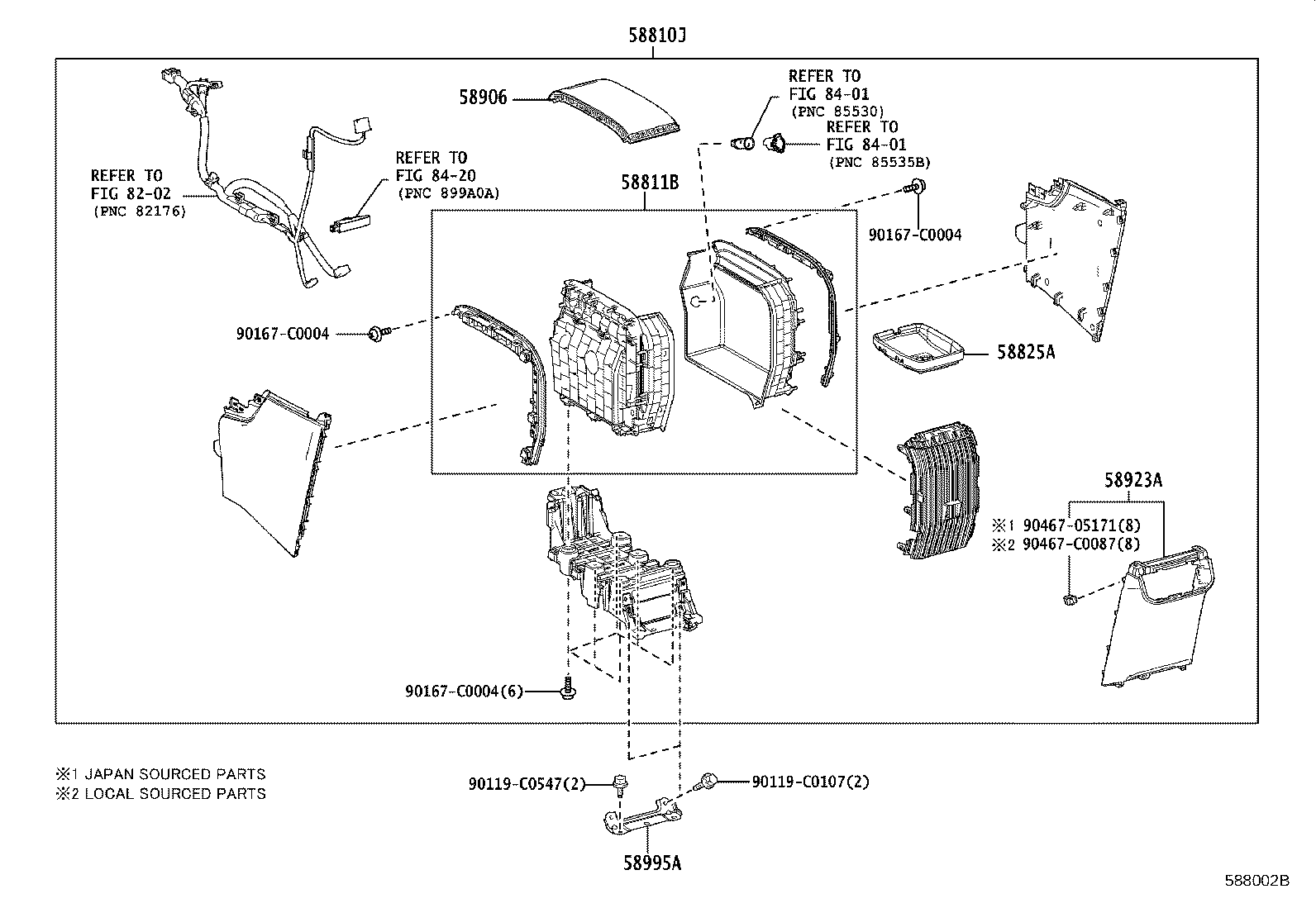 58821-YK040 PANEL, CONSOLE, UPPER product image