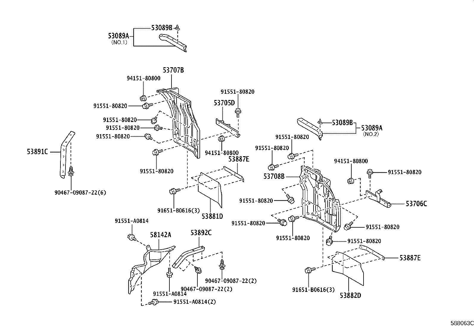 58111-25440 PAN, FRONT FLOOR product image