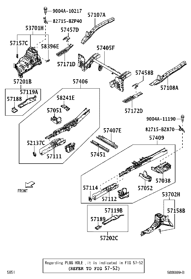 51783-BZ040 PANEL, STEP, FRONT RH product image