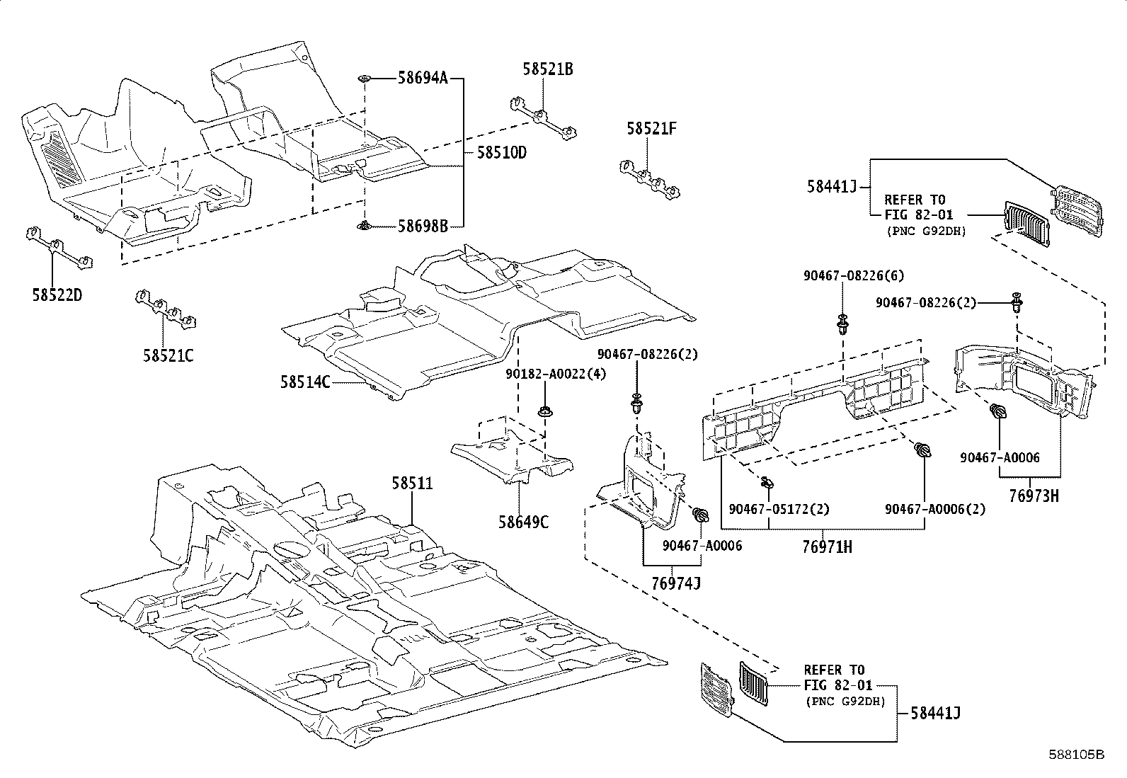 Thumbnail 3 for 58514-0C320-C0