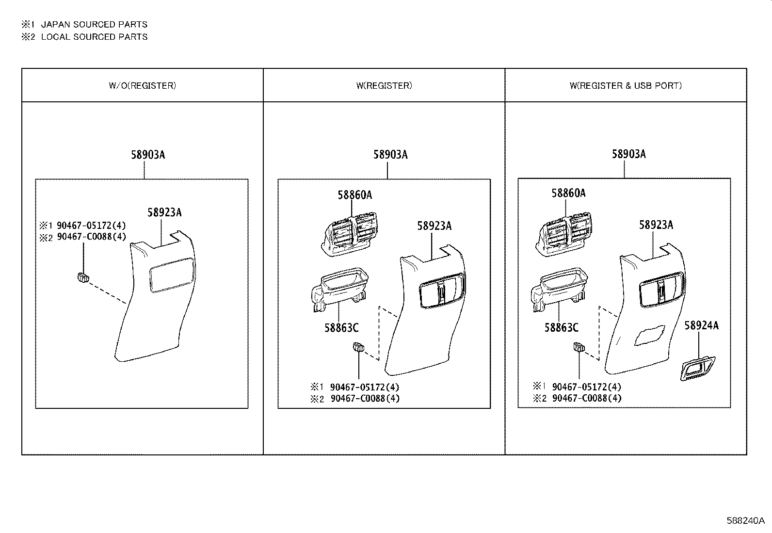 55459-0A090 Toyota Reference Part product image