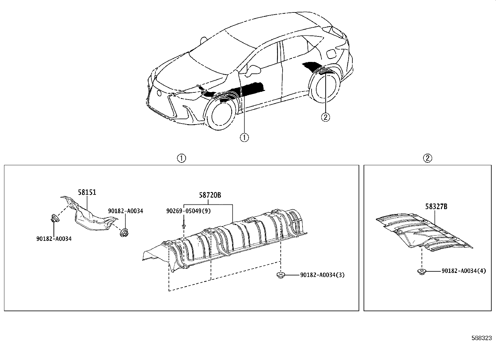 58720-0R010 Toyota Reference Part product image