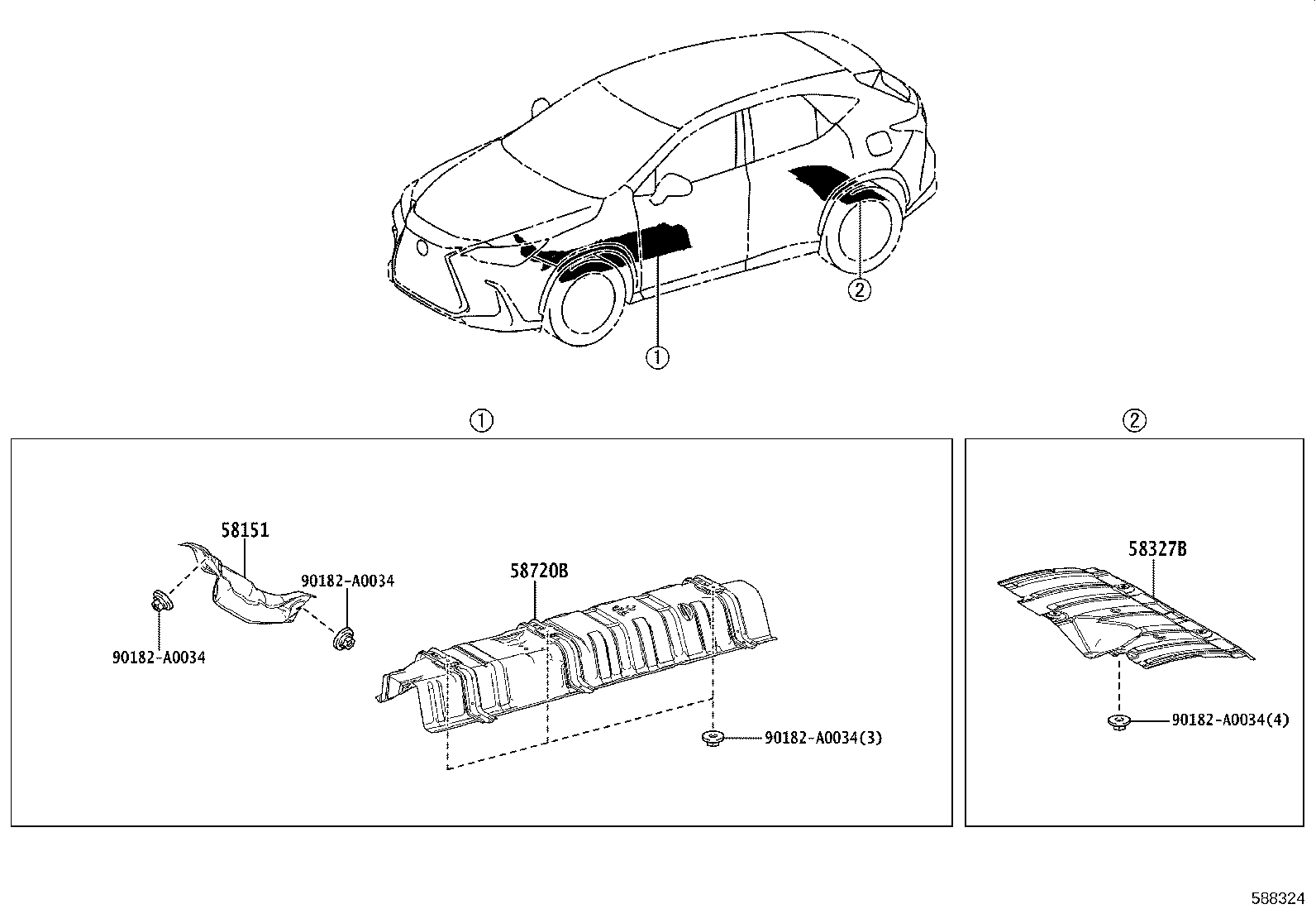 58720-0R010 Toyota Reference Part product image