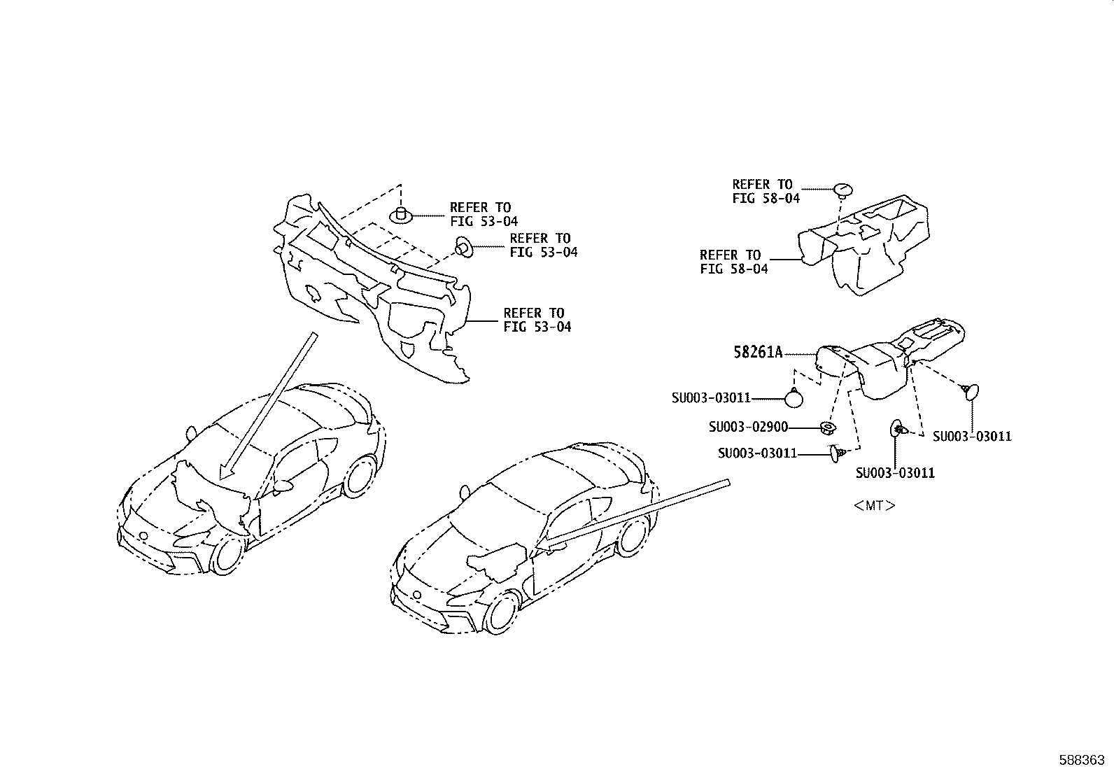 SU003-10522 PAN, REAR FLOOR product image