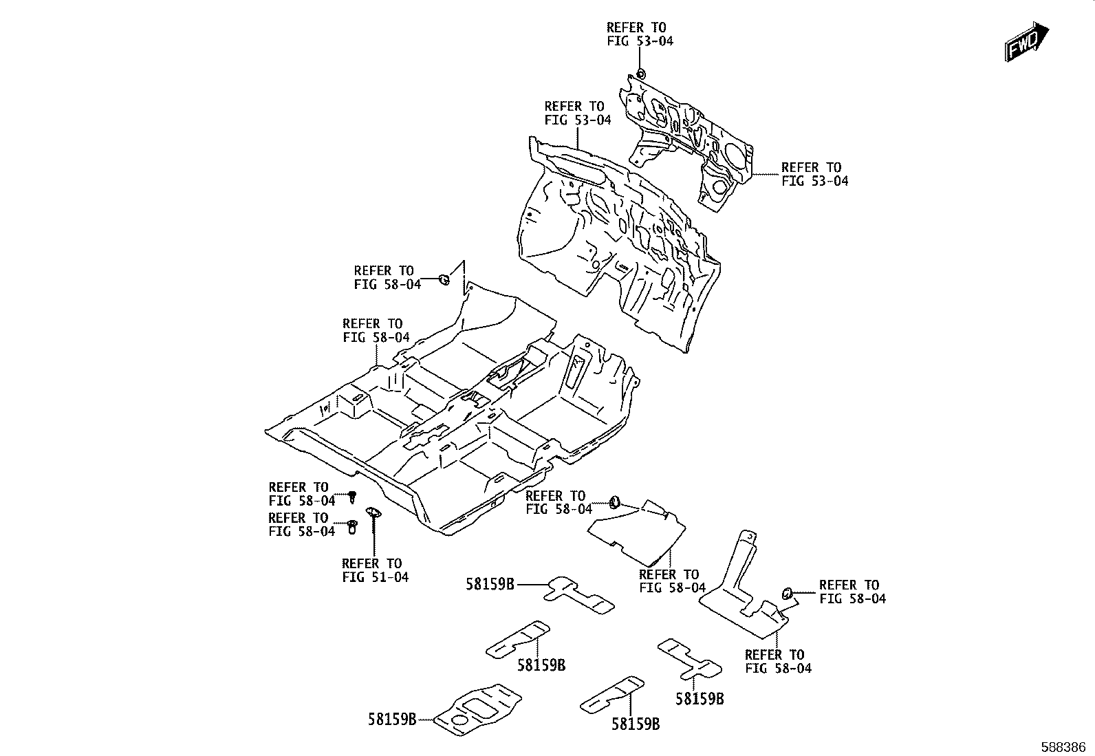 58397-WC001 COVER, BODY LOWER BACK, RH product image