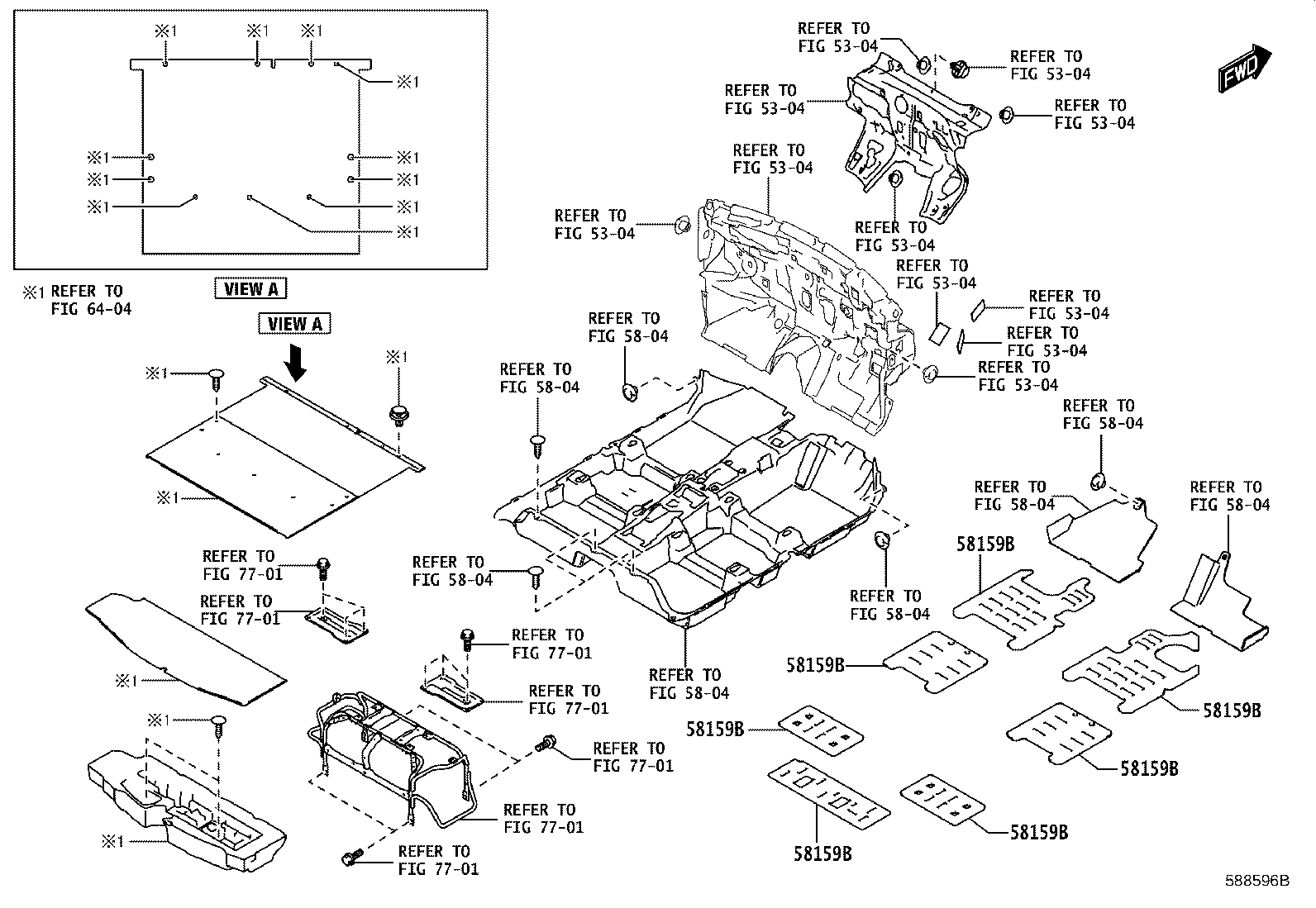58307-WC009 PANEL SUB-ASSY, BODY LOWER BACK product image